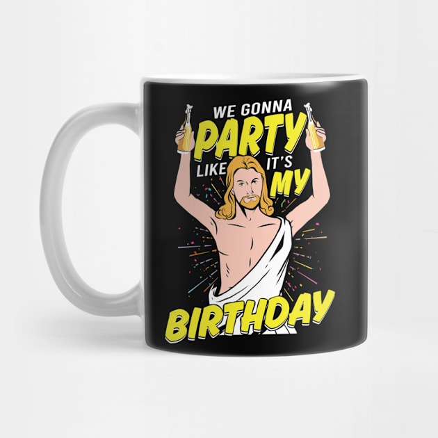 Jesus Birthday Party by HBfunshirts